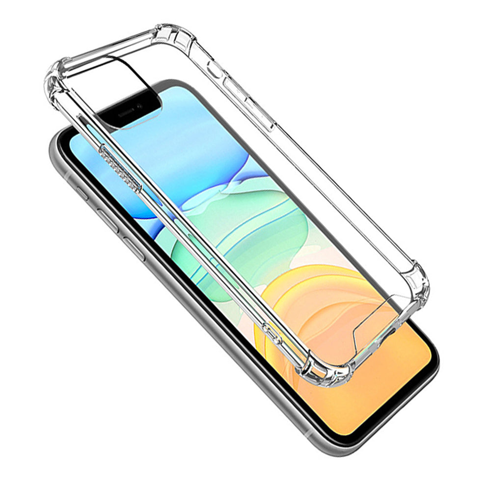 10PCS For iPhone 13 mini Anti-Scratch Phone Cover Slim 1.5mm Phone Case Acrylic+TPU Clear Cell Phone Shell 10PCS For iPhone 13 mini Anti-Scratch Phone Cover Slim 1.5mm Phone Case Acrylic+TPU Clear Cell Phone Shell